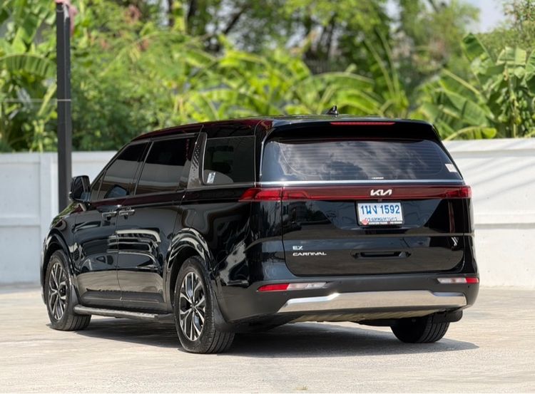 Kia Grand Carnival 2022 2.2 EX Utility-car ดีเซล ไม่ติดแก๊ส เกียร์อัตโนมัติ ดำ รูปที่ 4