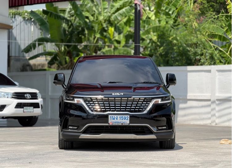Kia Grand Carnival 2022 2.2 EX Utility-car ดีเซล ไม่ติดแก๊ส เกียร์อัตโนมัติ ดำ รูปที่ 2