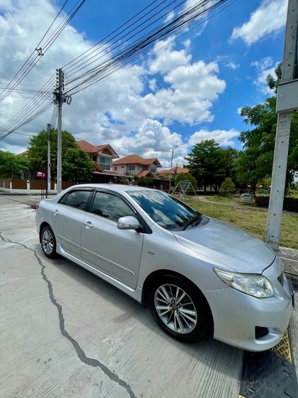Toyota Corolla 2008 1.6 Sedan เบนซิน LPG เกียร์อัตโนมัติ เทา รูปที่ 2