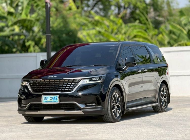 Kia Grand Carnival 2022 2.2 EX Utility-car ดีเซล ไม่ติดแก๊ส เกียร์อัตโนมัติ ดำ รูปที่ 3