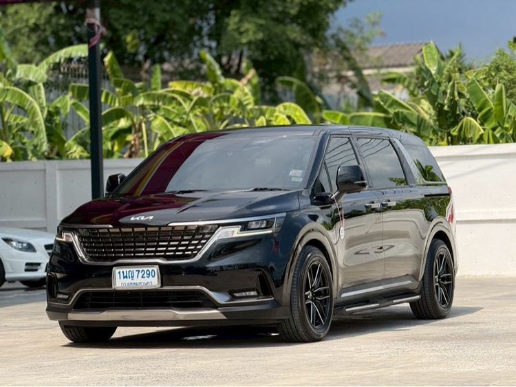 Kia Grand Carnival 2022 2.2 EX Utility-car ดีเซล ไม่ติดแก๊ส เกียร์อัตโนมัติ ดำ รูปที่ 3