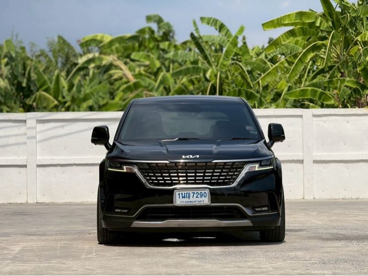 Kia Grand Carnival 2022 2.2 EX Utility-car ดีเซล ไม่ติดแก๊ส เกียร์อัตโนมัติ ดำ รูปที่ 2