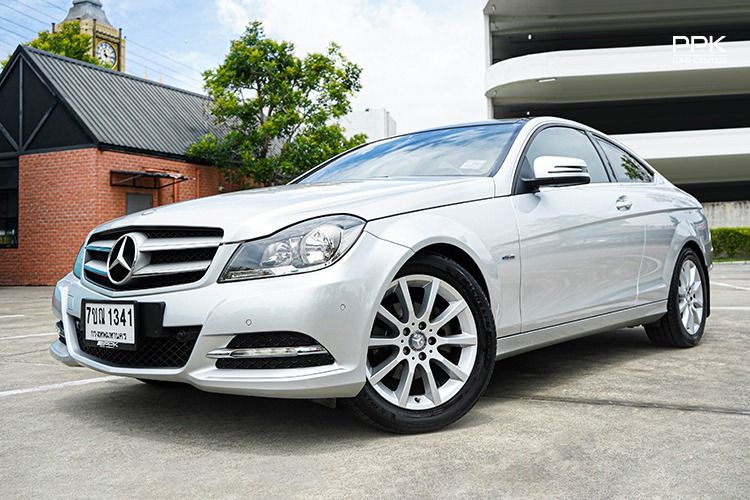 รถ Mercedes-Benz C-Class C180 สี เทา