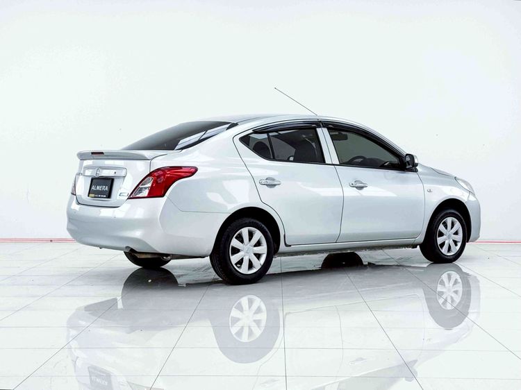 Nissan Almera 2012 1.2 ES Sedan เบนซิน ไม่ติดแก๊ส เกียร์อัตโนมัติ เทา รูปที่ 4
