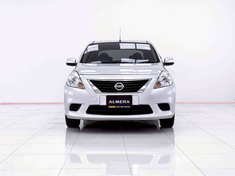 Nissan Almera 2012 1.2 ES Sedan เบนซิน ไม่ติดแก๊ส เกียร์อัตโนมัติ เทา รูปที่ 3