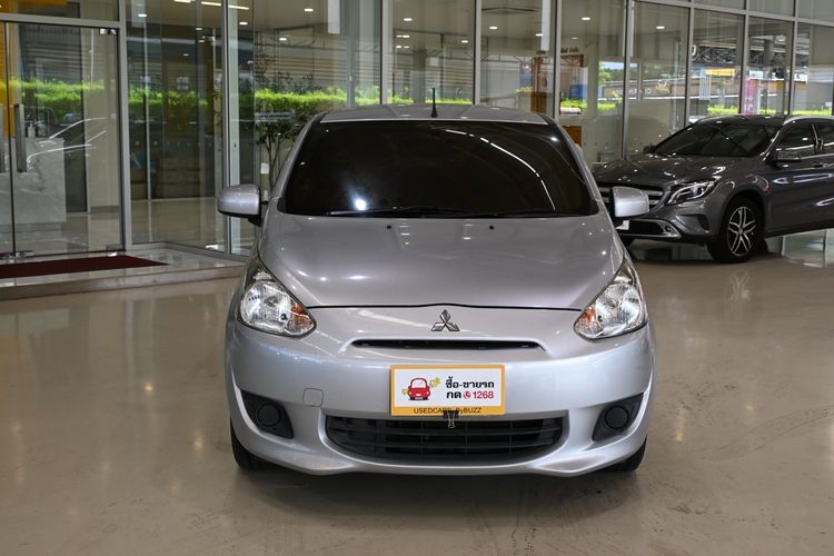 Mitsubishi Mirage 2012 1.2 GLX Sedan เบนซิน ไม่ติดแก๊ส เกียร์อัตโนมัติ เทา รูปที่ 2