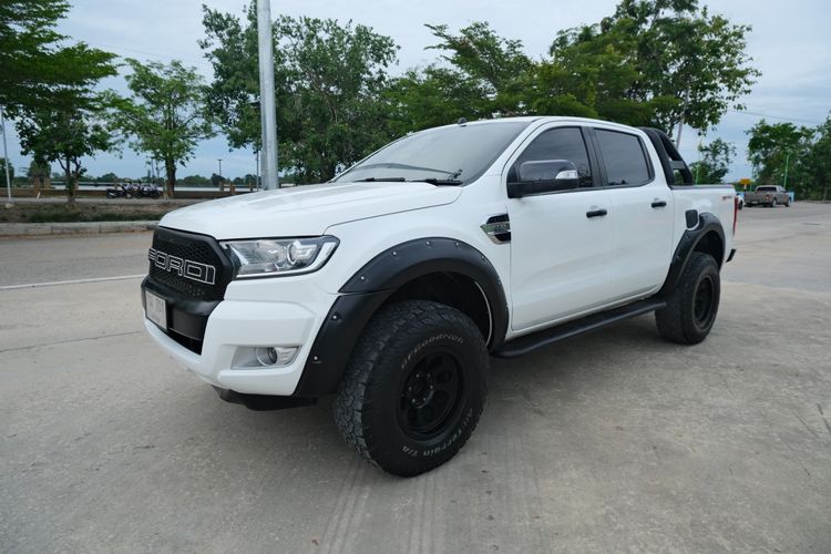 Ford Ranger 2016 2.2 Hi-Rider XLT Pickup ดีเซล ไม่ติดแก๊ส เกียร์ธรรมดา ขาว รูปที่ 3