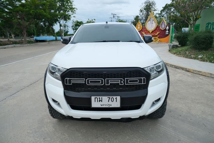 Ford Ranger 2016 2.2 Hi-Rider XLT Pickup ดีเซล ไม่ติดแก๊ส เกียร์ธรรมดา ขาว รูปที่ 2