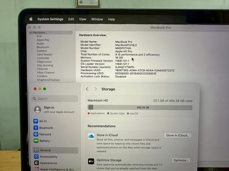ขายถูกกกกกกกกกกกกกกกกกกกกกกกกกกกกกก MacPro 14 นิ้ว 2021 สวยแจ่ม สเปคแรง M1Pro RAM16 SSD512 รูปที่ 4