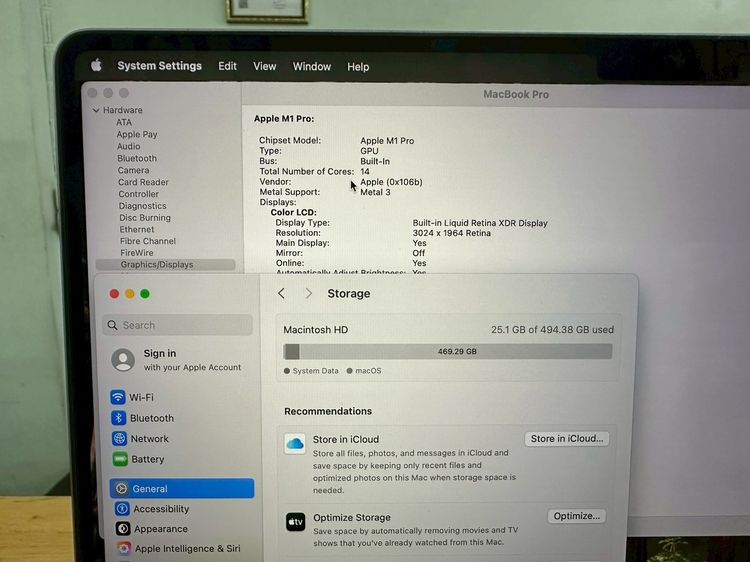 ขายถูกกกกกกกกกกกกกกกกกกกกกกกกกกกกกก MacPro 14 นิ้ว 2021 สวยแจ่ม สเปคแรง M1Pro RAM16 SSD512 รูปที่ 5