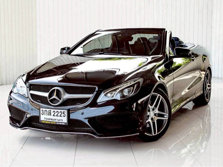 รถ Mercedes-Benz E-Class E200 สี ดำ