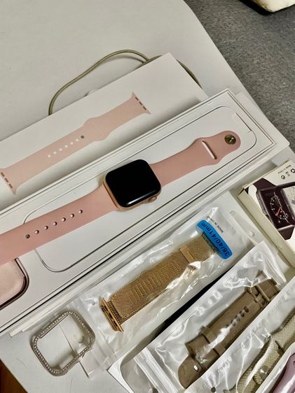 Apple Watch Series 6 GPS 40MM สี Pink Sand Sport Band รูปที่ 9