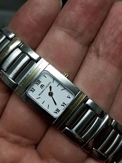 นาฬิกา  MAURICE LACROIX. SWISS. สองกษัตริย์  18k 750  ระบบถ่าน  รูปที่ 2