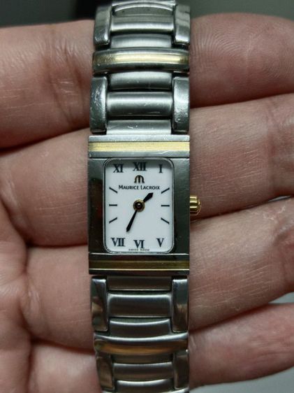 นาฬิกา MAURICE LACROIX. SWISS. สองกษัตริย์ 18k 750 ระบบถ่าน