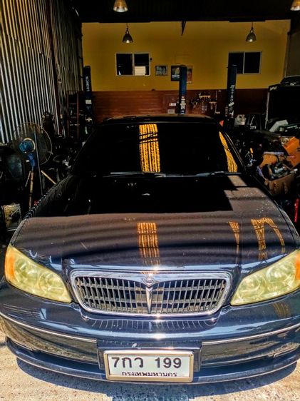 Nissan Cefiro 2004 2.0 Sedan เบนซิน LPG เกียร์อัตโนมัติ ดำ รูปที่ 3