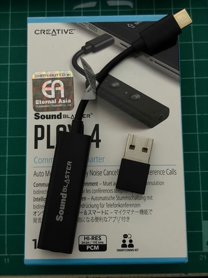หูฟัง ลำโพง ไมโครโฟน Creative Sound Blaster Play 4 Dac