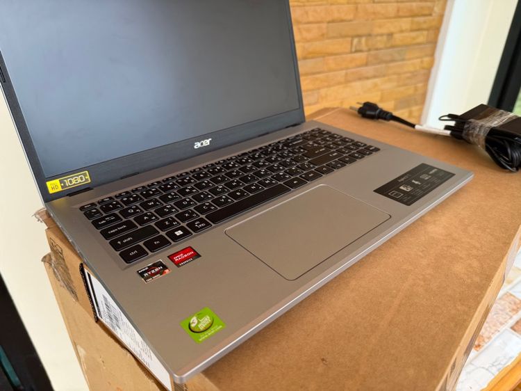 notebook Acer Aspire 3 A315-24P-R70F สวยมาก เหมือนได้มือ1 บางเบา พกพาสะดวก สอบถามได้ครับ รูปที่ 2