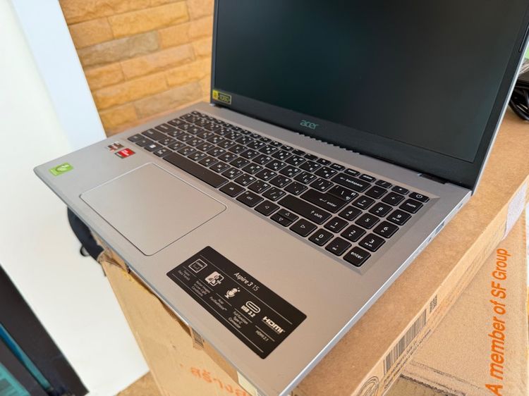 notebook Acer Aspire 3 A315-24P-R70F สวยมาก เหมือนได้มือ1 บางเบา พกพาสะดวก สอบถามได้ครับ รูปที่ 3