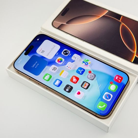 iPhone 16 ProMax 512gb สุขภาพแบต100