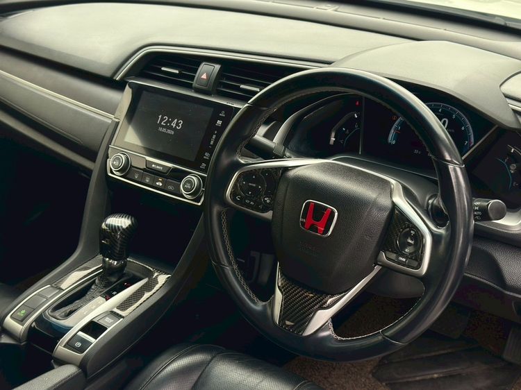 Honda Civic 2017 1.8 EL i-VTEC Sedan เบนซิน เกียร์อัตโนมัติ ขาว รูปที่ 4