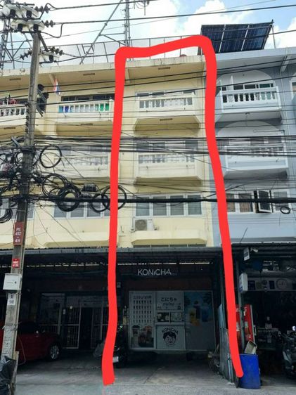 อาคารพาณิชย์ นนทบุรี ถนนสามัคคี พื้นที่ 20 ตร.วา 
