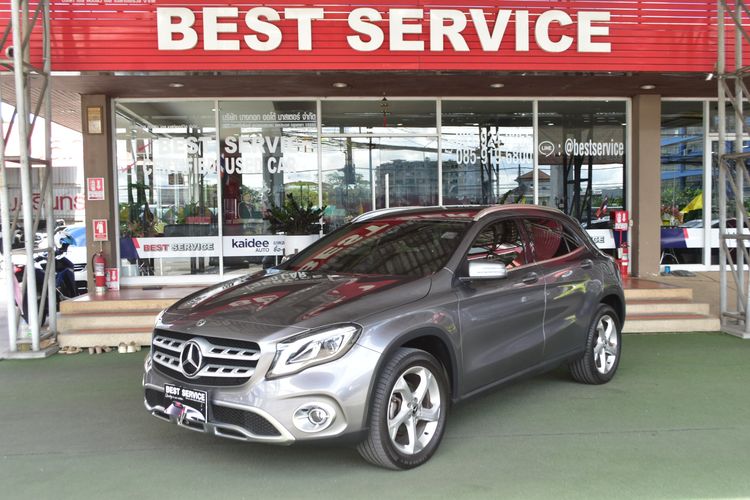 Mercedes-Benz GLA-Class 2019 GLA200 Utility-car เบนซิน ไม่ติดแก๊ส เกียร์อัตโนมัติ เทา