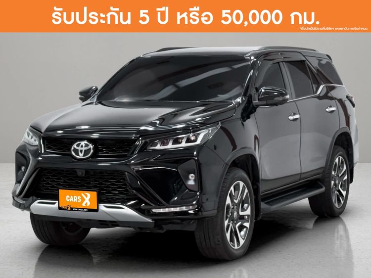 Toyota Fortuner 2021 2.4 Legender Utility-car ดีเซล ไม่ติดแก๊ส เกียร์อัตโนมัติ ดำ