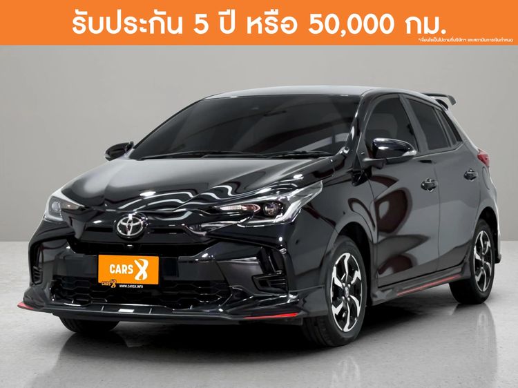 รถ Toyota Yaris 1.2 Premium สี ดำ