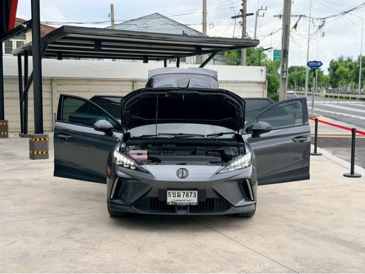 รถ MG MG4 Electric สี เทา