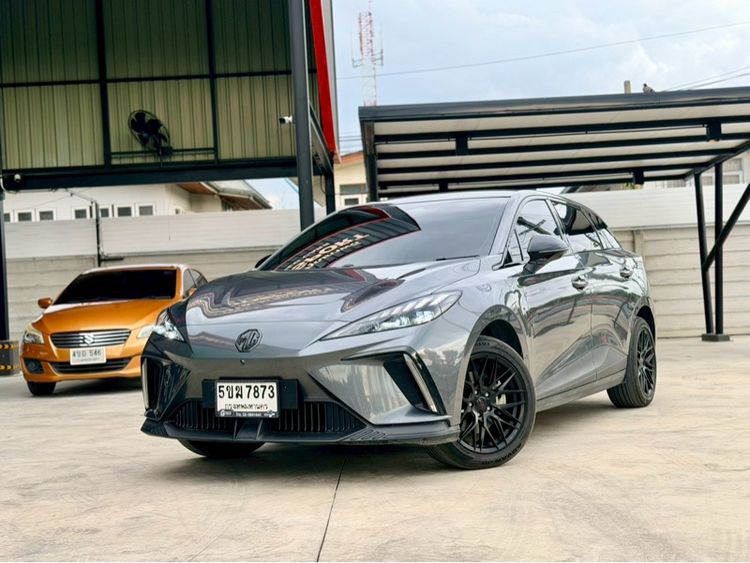 รถ MG MG4 Electric สี เทา