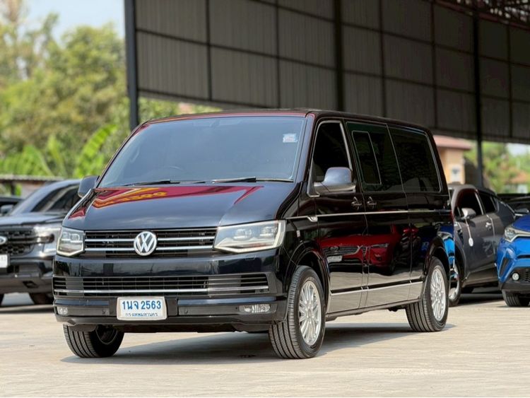 Volkswagen Caravelle 2017 2.0 TDi Comfortline Utility-car ดีเซล ไม่ติดแก๊ส เกียร์อัตโนมัติ ดำ รูปที่ 3