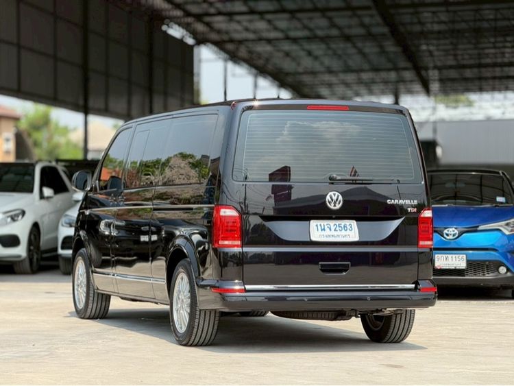Volkswagen Caravelle 2017 2.0 TDi Comfortline Utility-car ดีเซล ไม่ติดแก๊ส เกียร์อัตโนมัติ ดำ รูปที่ 4