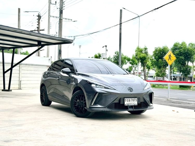 MG MG4 2024 Electric Sedan ไฟฟ้า ไม่ติดแก๊ส เกียร์อัตโนมัติ เทา รูปที่ 2