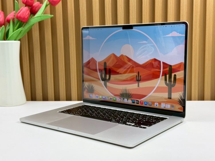 MacBook Air 15-inch M3 2024 Ram16GB SSD512GB Silver รูปที่ 2
