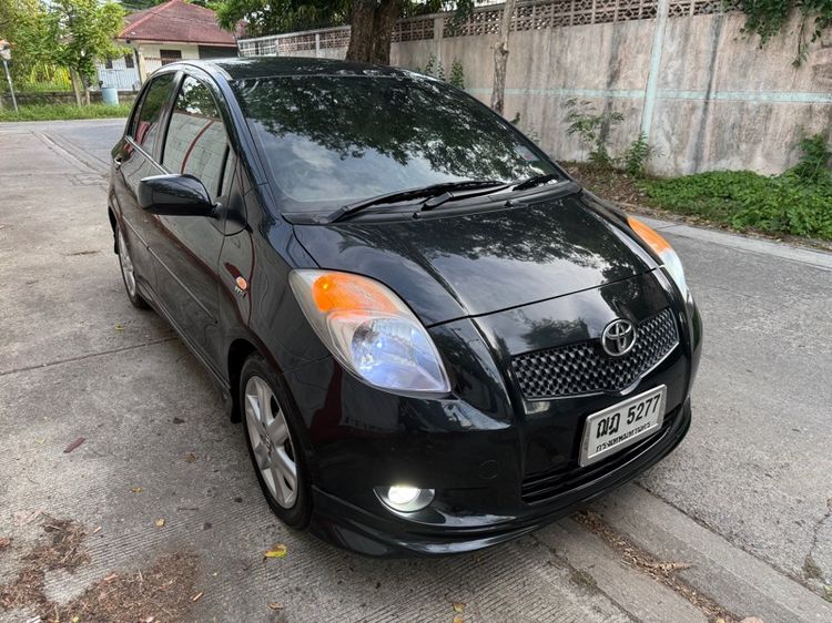 Toyota Yaris 2008 1.5 S Limited Sedan เบนซิน ไม่ติดแก๊ส เกียร์อัตโนมัติ ดำ