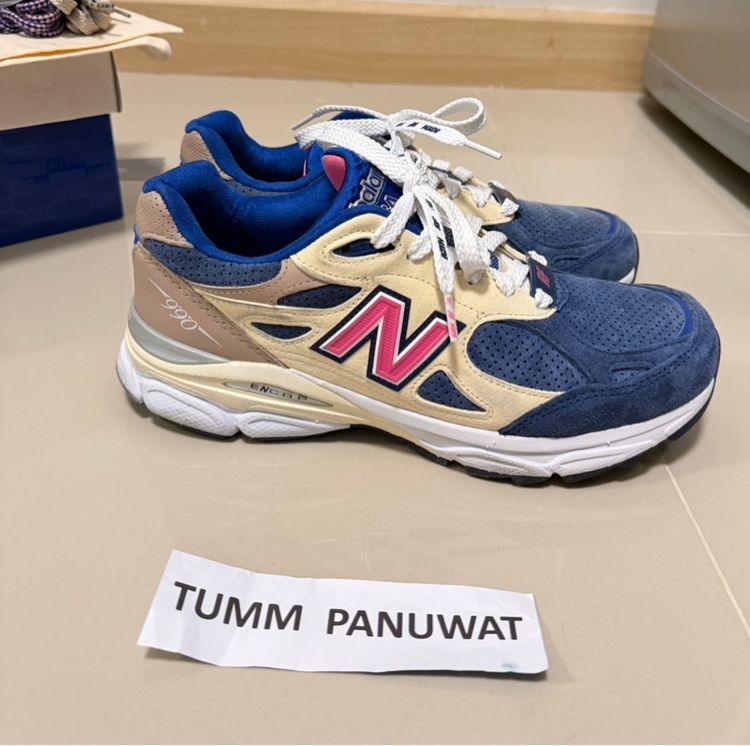 New Balance 990 v3 x KITH รูปที่ 3