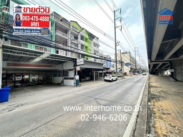 อาคารพาณิชย์ 3 ชั้น 83 ตร.ว. อาคารพาณิชย์ ใกล้ศูนย์ราชการนนทบุรี สำนักงานเขตเทศบาลนครนนทบุรี ถนนรัตนาธิเบศร์ ถนนนครอินทร์ เมืองนนทบุรี รูปที่ 3