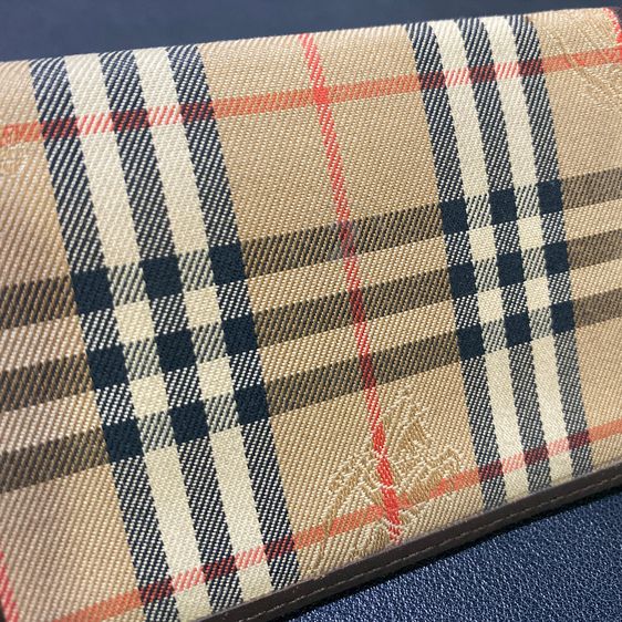 Burberry Card Case กระเป๋าใส่การ์ด บัตร แบงค์พับ การันตีแบรนด์แท้ นำเข้า JAPAN รูปที่ 6