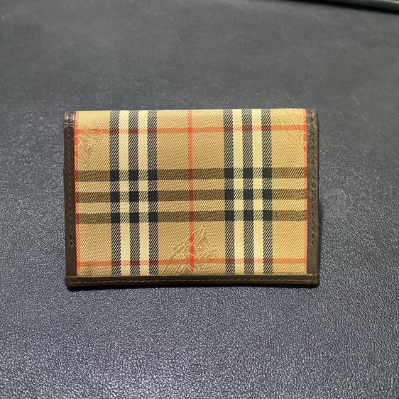 Burberry Card Case กระเป๋าใส่การ์ด บัตร แบงค์พับ การันตีแบรนด์แท้ นำเข้า JAPAN รูปที่ 4