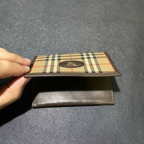 Burberry Card Case กระเป๋าใส่การ์ด บัตร แบงค์พับ การันตีแบรนด์แท้ นำเข้า JAPAN รูปที่ 13