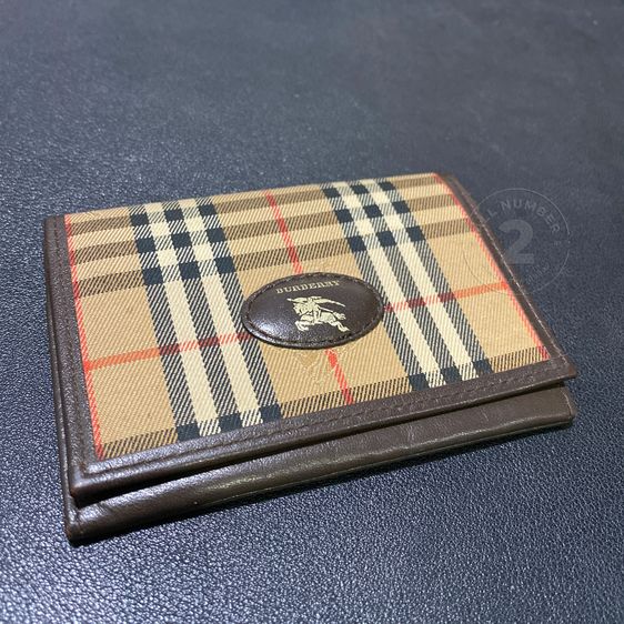 Burberry Card Case กระเป๋าใส่การ์ด บัตร แบงค์พับ การันตีแบรนด์แท้ นำเข้า JAPAN รูปที่ 16