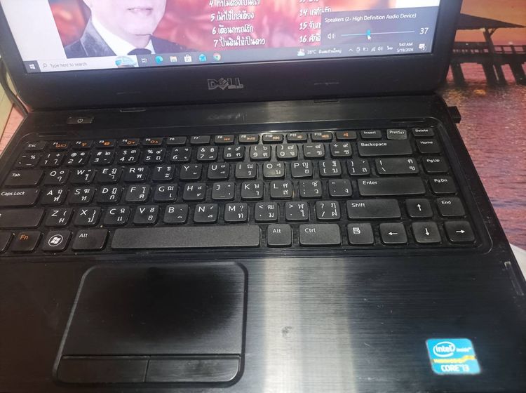 โน๊ตบุ๊ค DELL intel Core i3-2330m cpu 2.20GHz จอ14นิ้ว พร้อม Windows 10 ราคาเพียง 950 บาท  รูปที่ 3