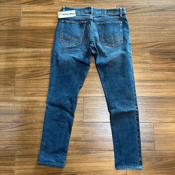 👖★ กางเกงยีนส์ AIIZ ของแท้ ★ รุ่น Skinny Jeans mid wash blue รูปที่ 8