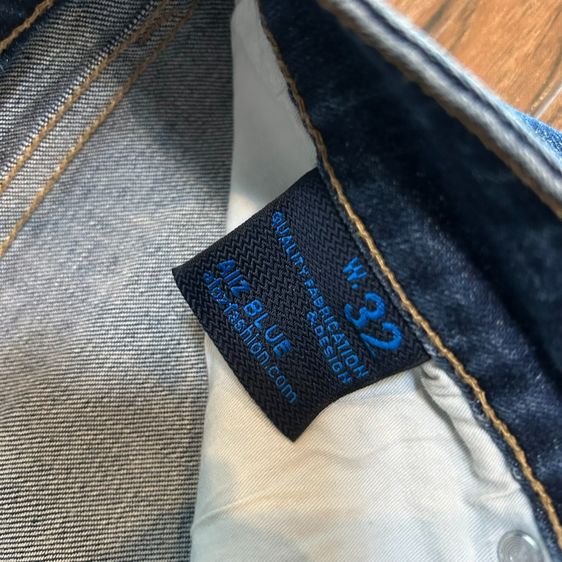 👖★ กางเกงยีนส์ AIIZ ของแท้ ★ รุ่น Skinny Jeans mid wash blue รูปที่ 4