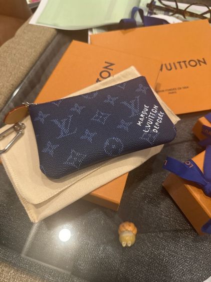 ไม่ระบุ น้ำเงิน lv key pouch s