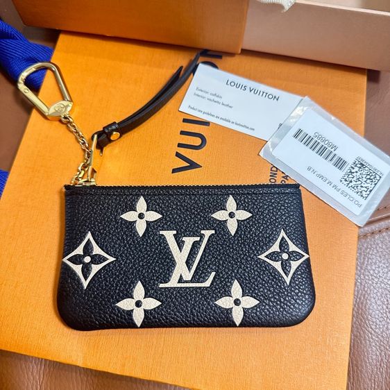 ไม่ระบุ ดำ หนังแท้ lv key pouch 
