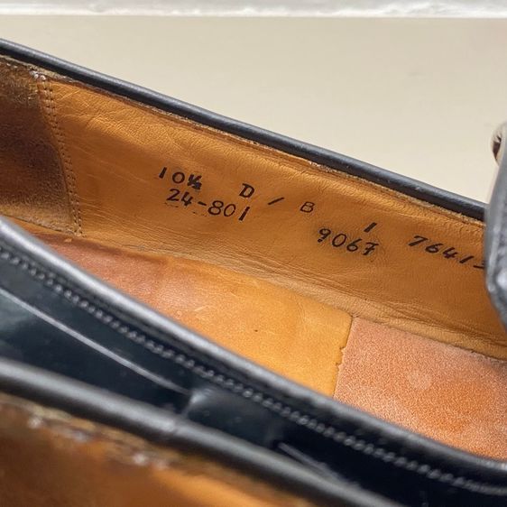 Johnson Murphy Black Tassel Loafers รูปที่ 8