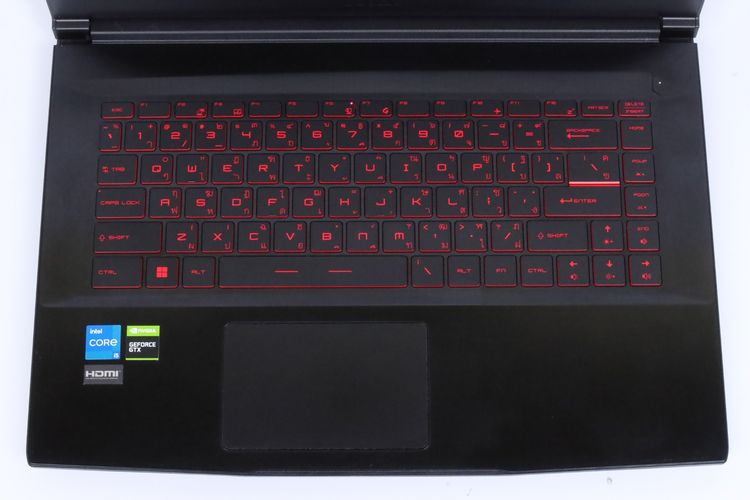 MSI GF63 THIN Core I5-11400H.GTX1650Max-Q RAM8.512GB รูปที่ 2