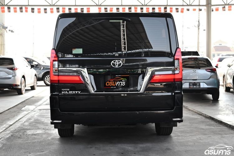 Toyota Majesty 2020 2.8 Premium Van ดีเซล ไม่ติดแก๊ส เกียร์อัตโนมัติ ดำ รูปที่ 4