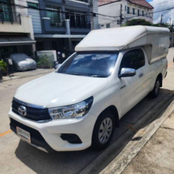 Toyota Hilux Revo 2018 2.4 J Plus ดีเซล ไม่ติดแก๊ส เกียร์อัตโนมัติ ขาว รูปที่ 2